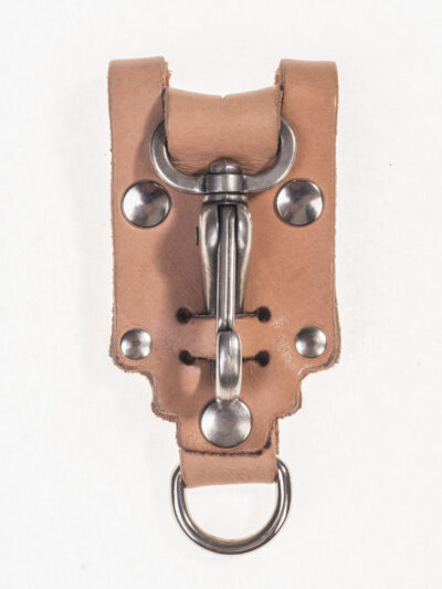 skórzany brelok bojówka na pasek